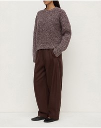 Assembly Label - Shiloh Speckle Wool Knit Jumper