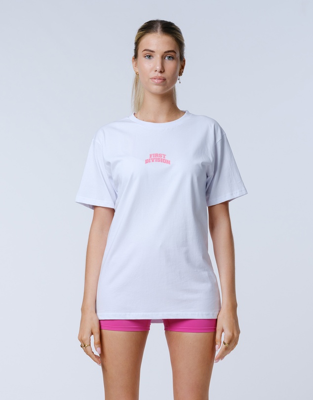 First Division - Cherry Varsity Tee