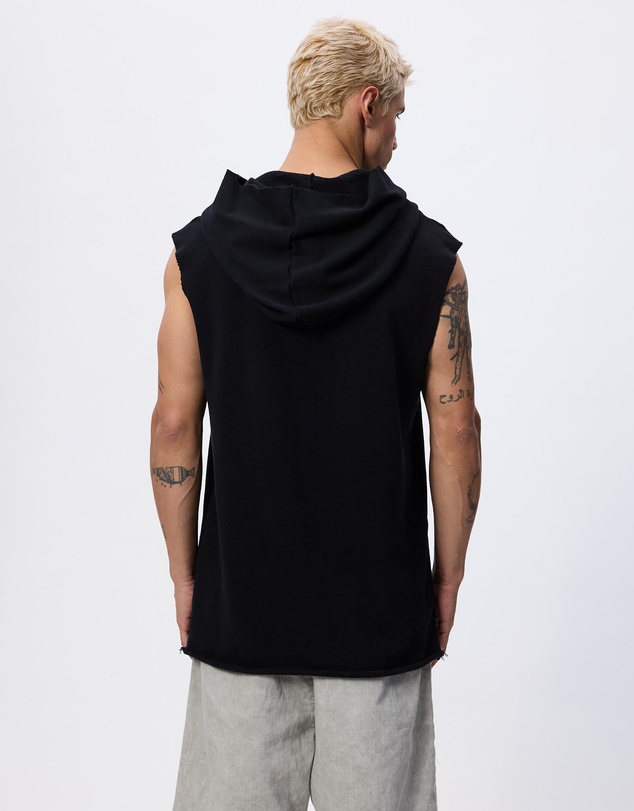 Surrounded By Ghosts - The Anandite French Terry Sleeveless Hoodie