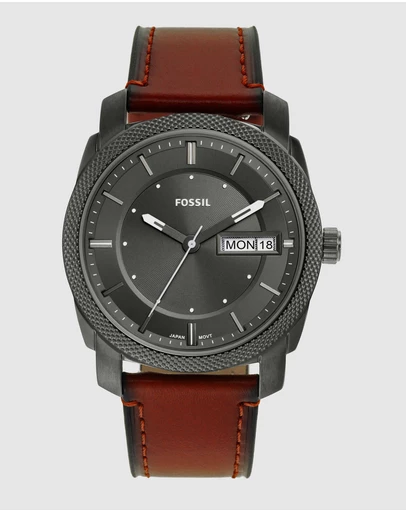 Fossil - Fossil Machine Brown Watch FS5900
