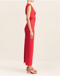 Shona Joy - Lani Plunged Cut Out Maxi Dress - ICONIC EXCLUSIVE