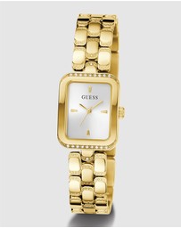 GUESS - Guess Ladies Gold Tone 22mm Analogue Watch