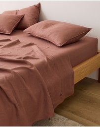 Sheet Society - Eve Linen Quilt Cover Set