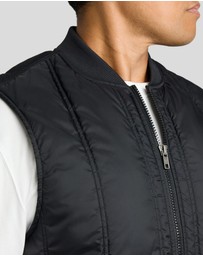 Johnny Bigg - Panel Zip Thru Vest
