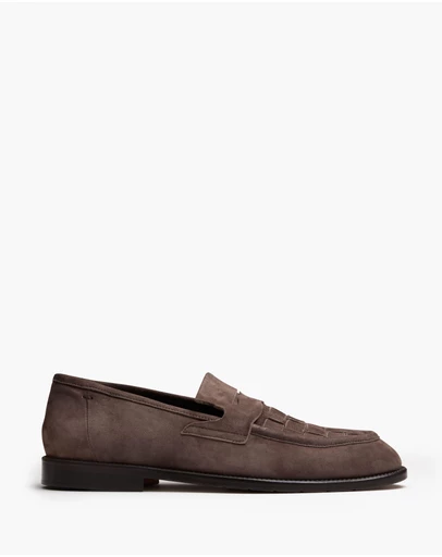 Aquila - D'ORO Collection - Vaughn Suede Penny Loafers