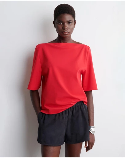 COS - Boat-Neck Cotton T-Shirt