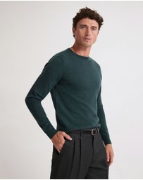 Oxford - Crew Neck Pure Merino Wool Pullover