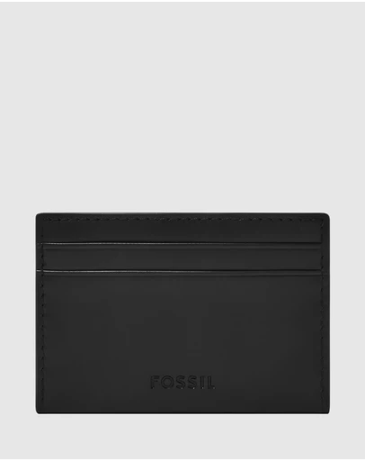 Fossil - Derrick Black Card Case