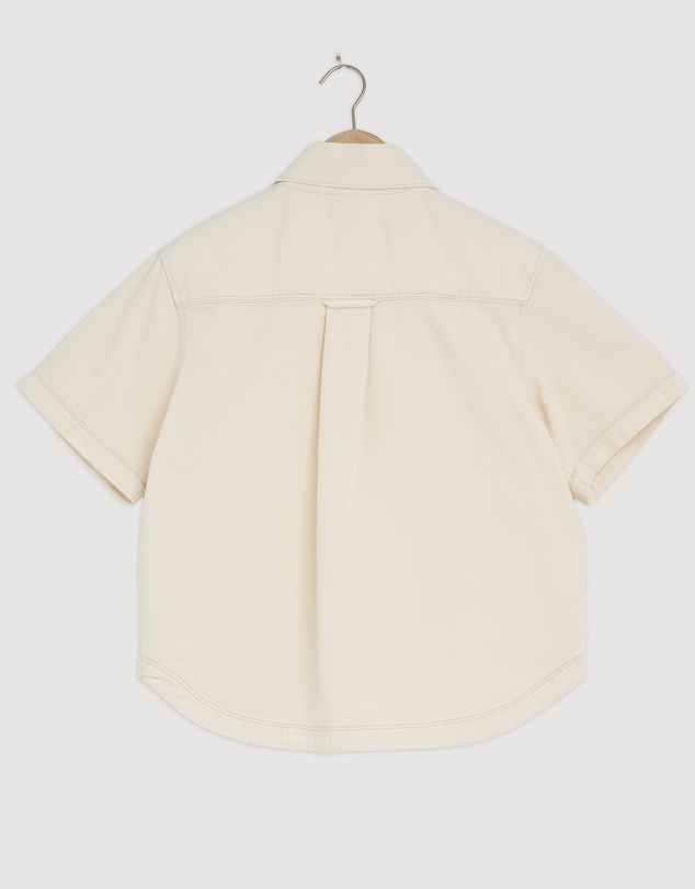 Revibe - Repaired Assembly Label Cotton Short Sleeve Shirt