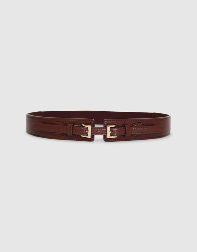 Belle & Bloom - London Fog Leather Waist Belt