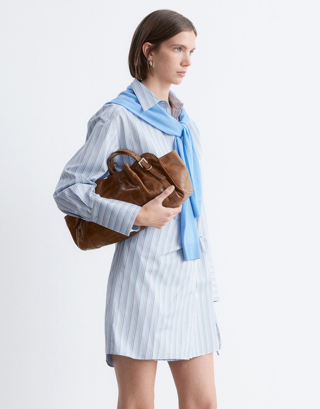 & Other Stories - Wrap Shirt Mini Dress