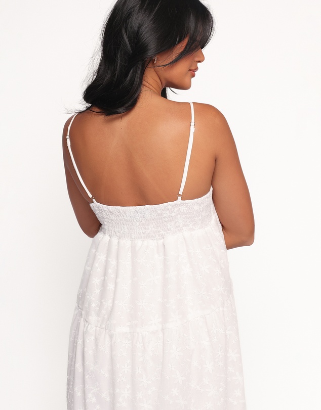 Petal & Pup - Kendal Maxi Dress - White