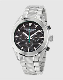 Aston Martin - BST Black Steel Bracelet and Black Silicone Strap Box Set