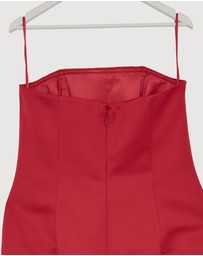Revibe - Repaired LEO LIN Rayna Applique Bustier Maxi Dress - AU 14
