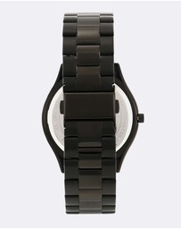 Michael Kors - Outlet Slim Runway Black Analogue Watch