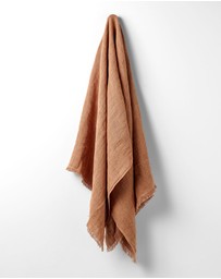 Aura Home - Arles Linen Throw