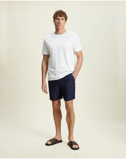 AERE - Linen Rayon Euro Shorts