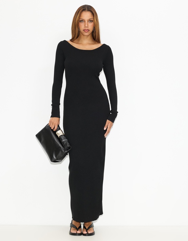 Dazie - Rosaro Knit Maxi Dress