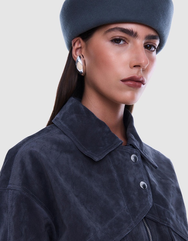 ENA PELLY - Emma Utility Suede Jacket