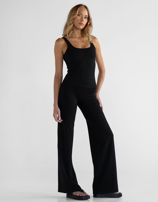 Leelo Active - Bamboo Wide Leg Pants