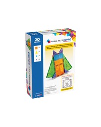 Magna-Tiles - MAGNA-TILES - Combo + microMAGS - 20 Piece Set