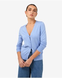 Forcast - Nicolette V-Neck Knit Cardigan