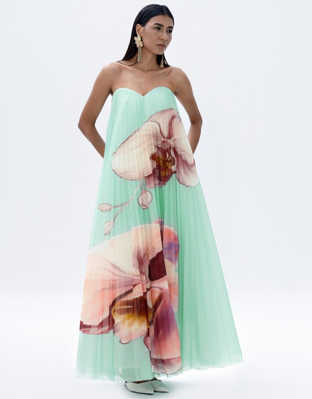 JUSTIN TONG - Amelie Pleated Dress