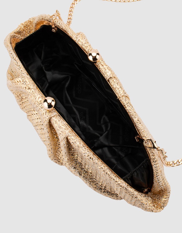 Olga Berg - Rita Woven Clutch