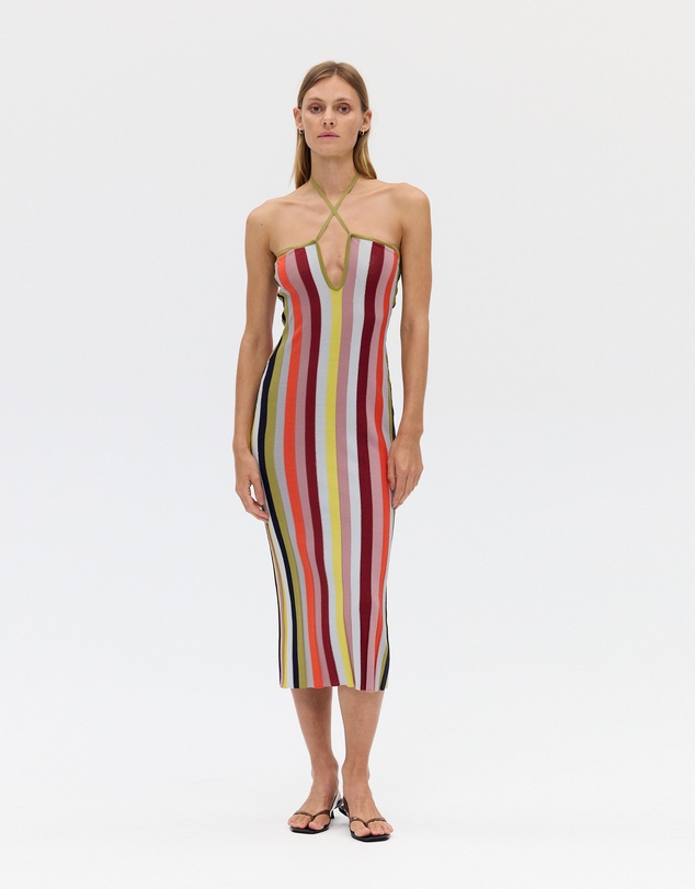 Third Form - Rhythm Knit Strapless Midi