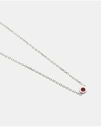 Kirstin Ash - Petite Birthstone Bracelet January Garnet