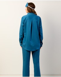 Wanderluxe Sleepwear - The Azure Pyjama Set