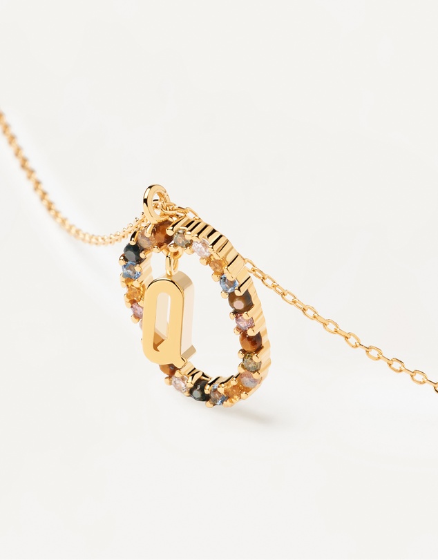 PDPAOLA - Letter Q Necklace