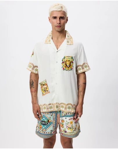 Camilla - SS Camp Collared Shirt