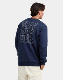VonZipper - Mens Apex Fleece Crew Neck