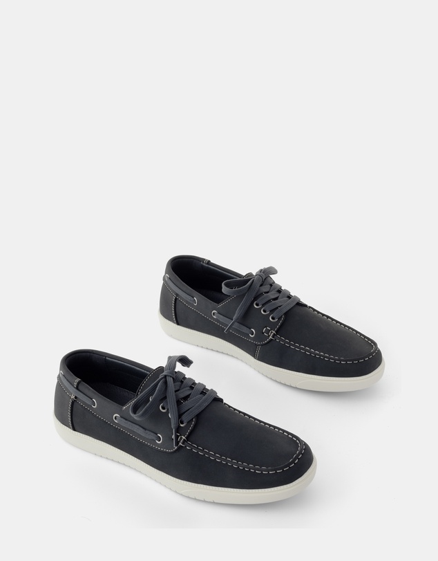Uncut - Bowline Leather Boat Shoes