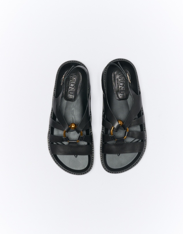 Walnut Melbourne - Dulce Leather Sandal