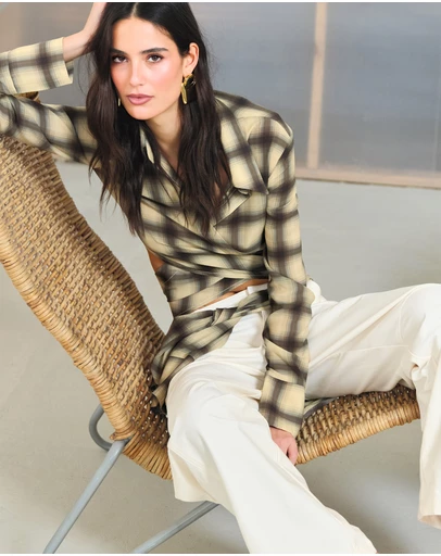Madison The Label - Eloise Wrap Top