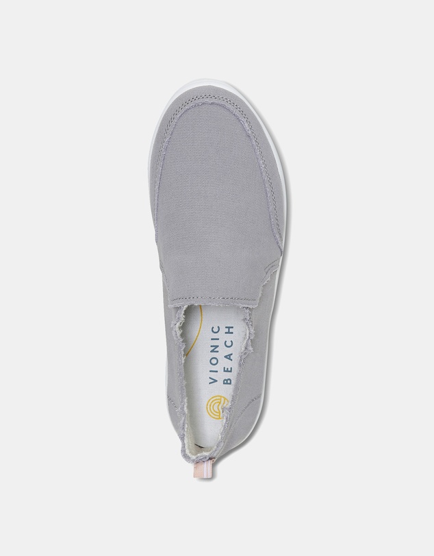 Vionic - Malibu Slip-On Sneaker - Light Grey