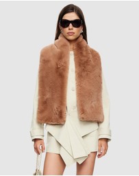 Lioness - Carmela Faux Fur Scarf
