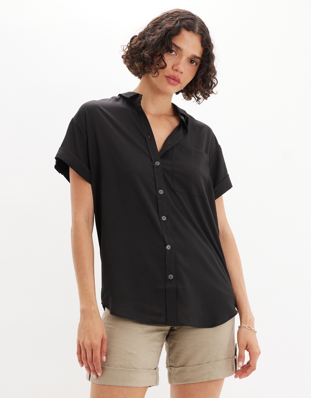 Amelius - Muriel Buttond Short Sleeve Shirt