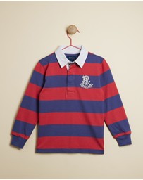 Polo Ralph Lauren - Striped Cotton Jersey Rugby Shirt - Kids