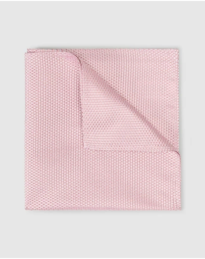 Politix - Silk Textured Two-tone Pocket Square