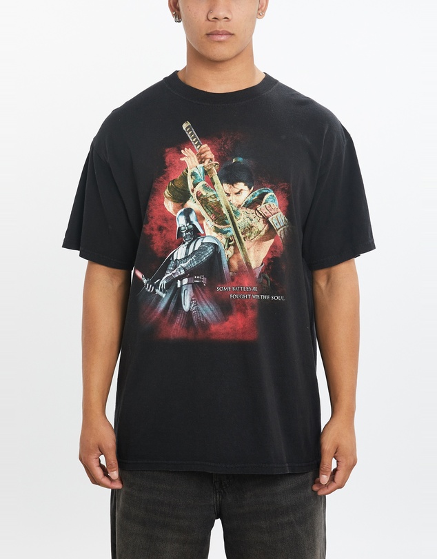 Vintage by The Real Deal - Pre Loved - Vintage Soul Calibur 4 'Darth Vader & Onimusha' Tee