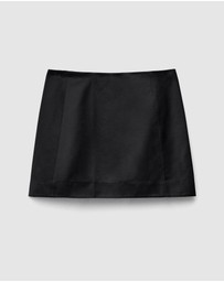 & Other Stories - Satin Mini Skirt