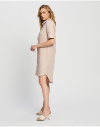 White By FTL - Hettie Shirt Dress