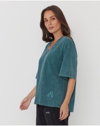 ALEXANDRA - Lumino T-Shirt Teal