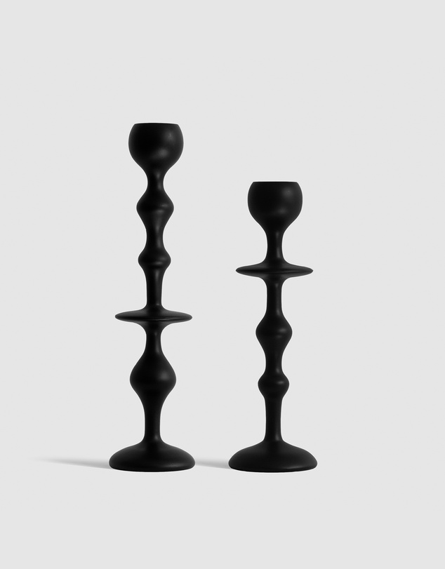 Black Blaze - Infinity Candle Holder