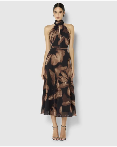 Montique - Charlotte Printed Dress