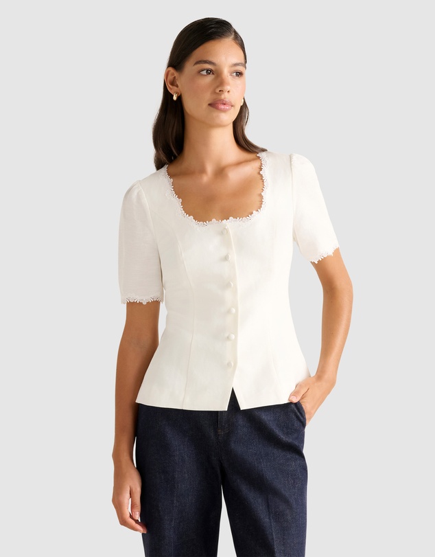 Forever New - Thea Tailored Top