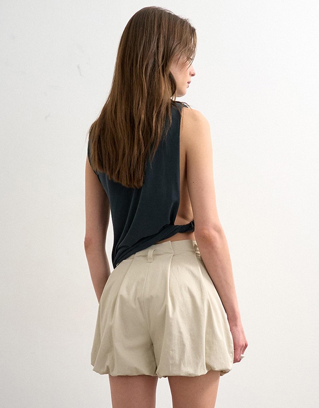 TOPSHOP - Freya Bubble Hem Cargo Shorts